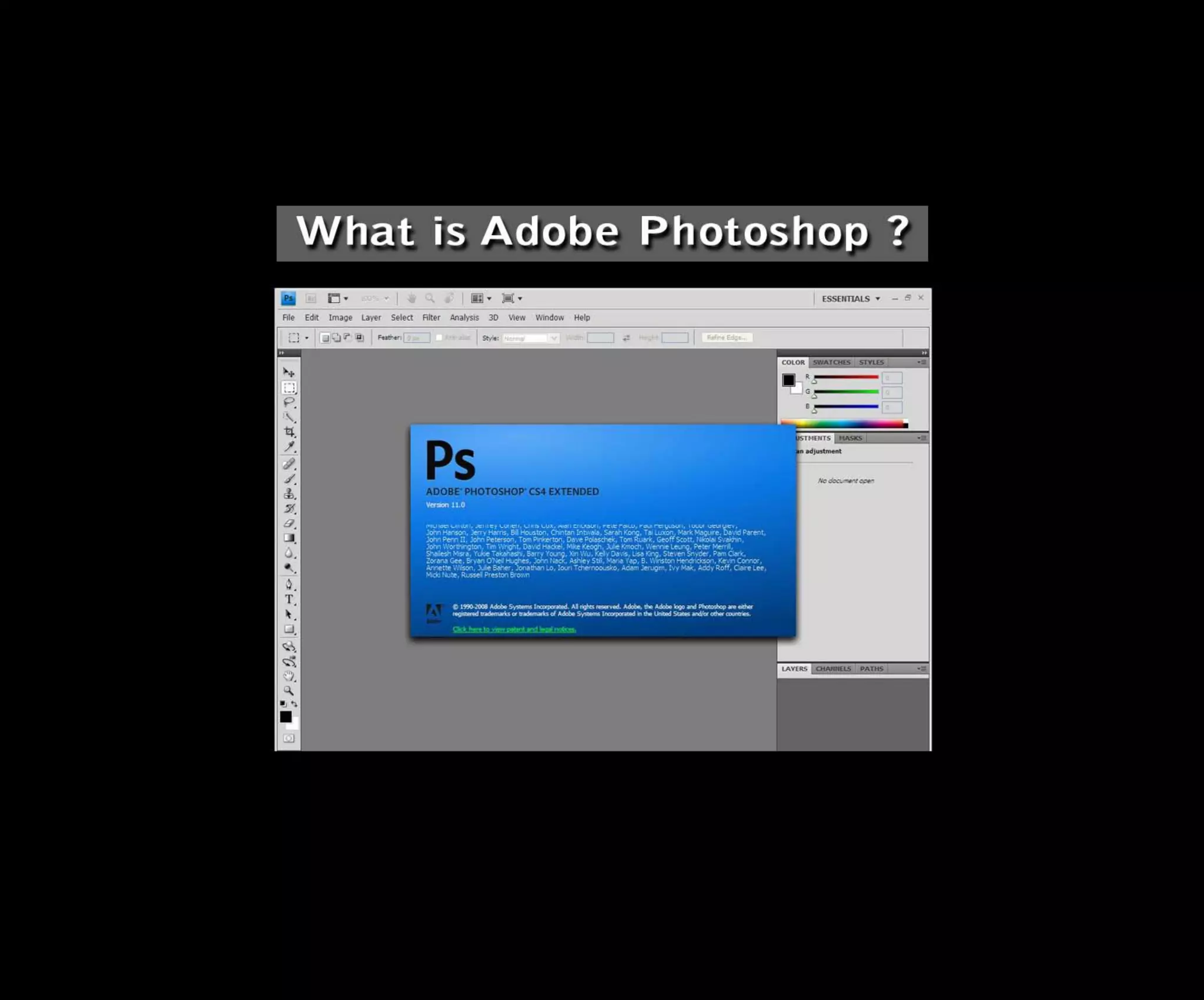 Introduction To Photoshop