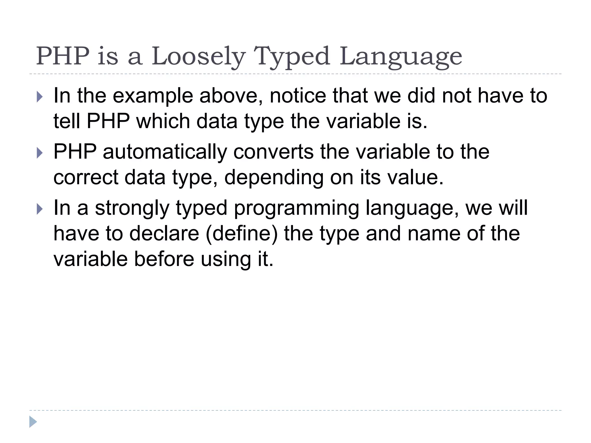 Introduction to php | PPTX