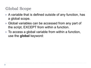 Introduction to php | PPTX