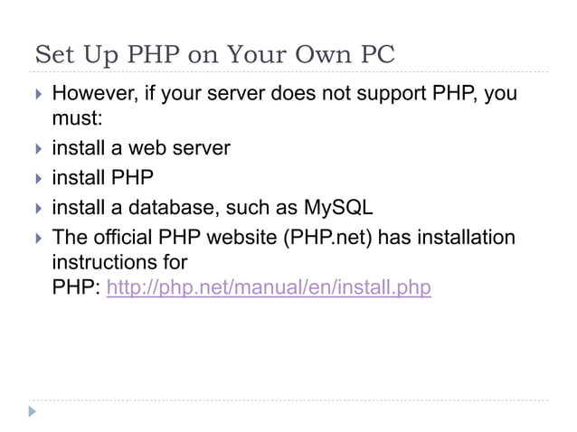Introduction to php | PPTX