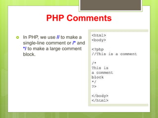 Introduction to PHP.ppt