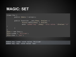 MAGIC: SET
 