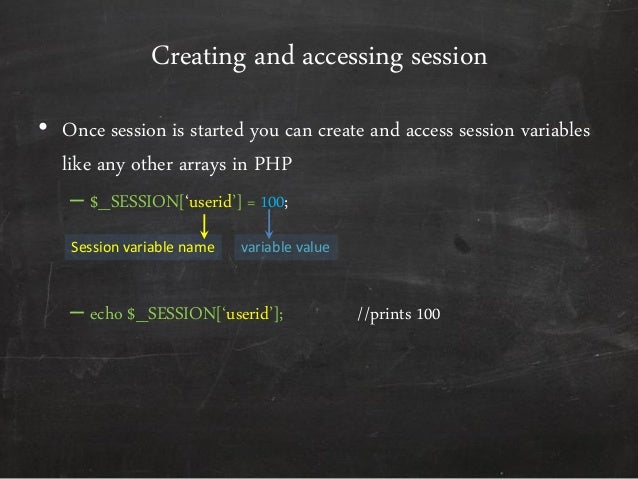 Introduction To Php Web Programming Sessions And Cookies