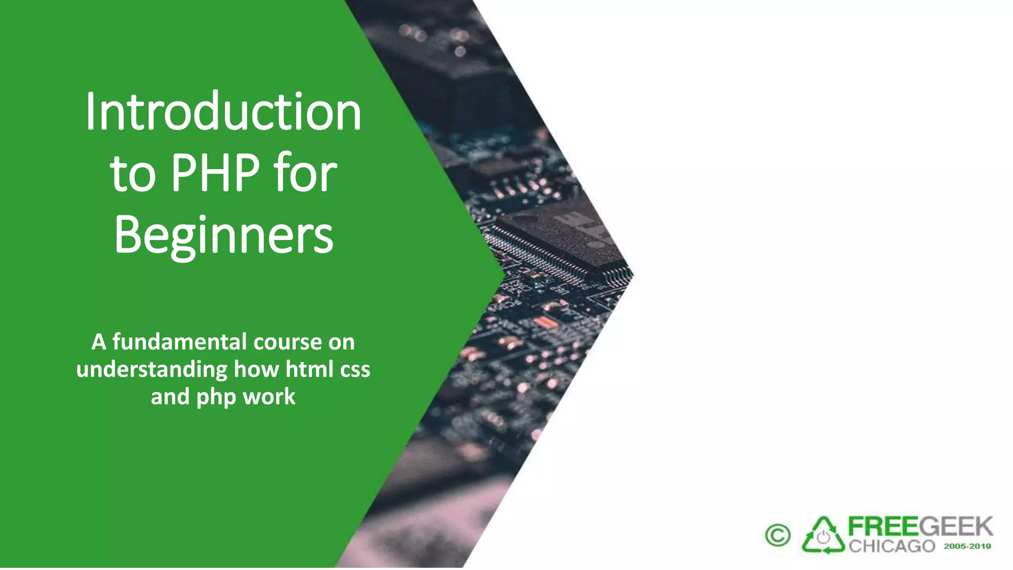 Introduction to php for absolute beginners | PPTX | Web Development ...