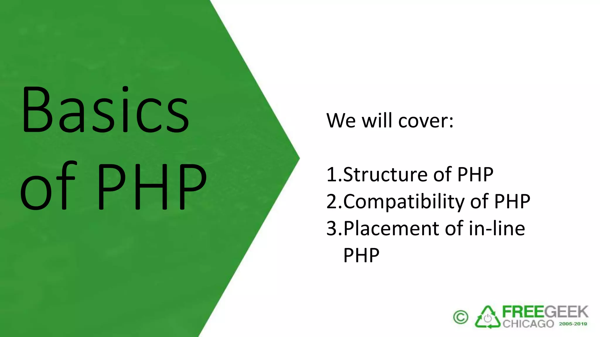 Introduction to php for absolute beginners | PPTX