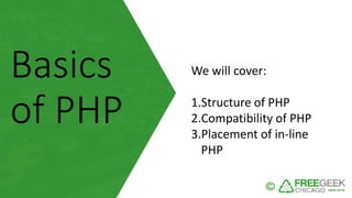 Introduction to php for absolute beginners | PPTX