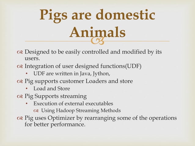 Introduction to pig. | PPT