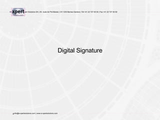 Digital Signature 