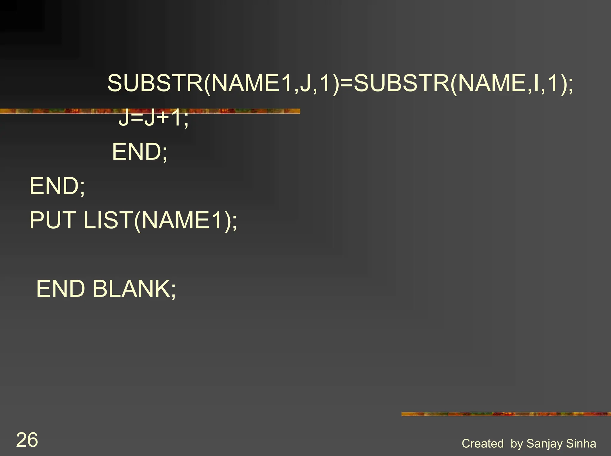 Introduction to IBM PL/1 Programming Language | PPT