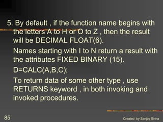 Pl1 Code Introduction to IBM PL/1 Programming Language | PDF