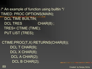 Introduction to IBM PL/1 Programming Language | PDF