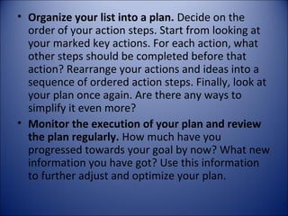 Introduction to planning