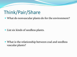 Introduction To Plants