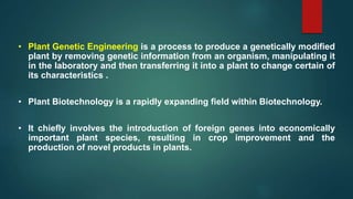 Introduction to plant tissue culture... | PPTX