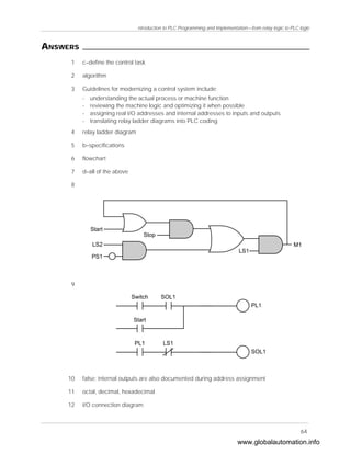 Introduction to plc programming | PDF