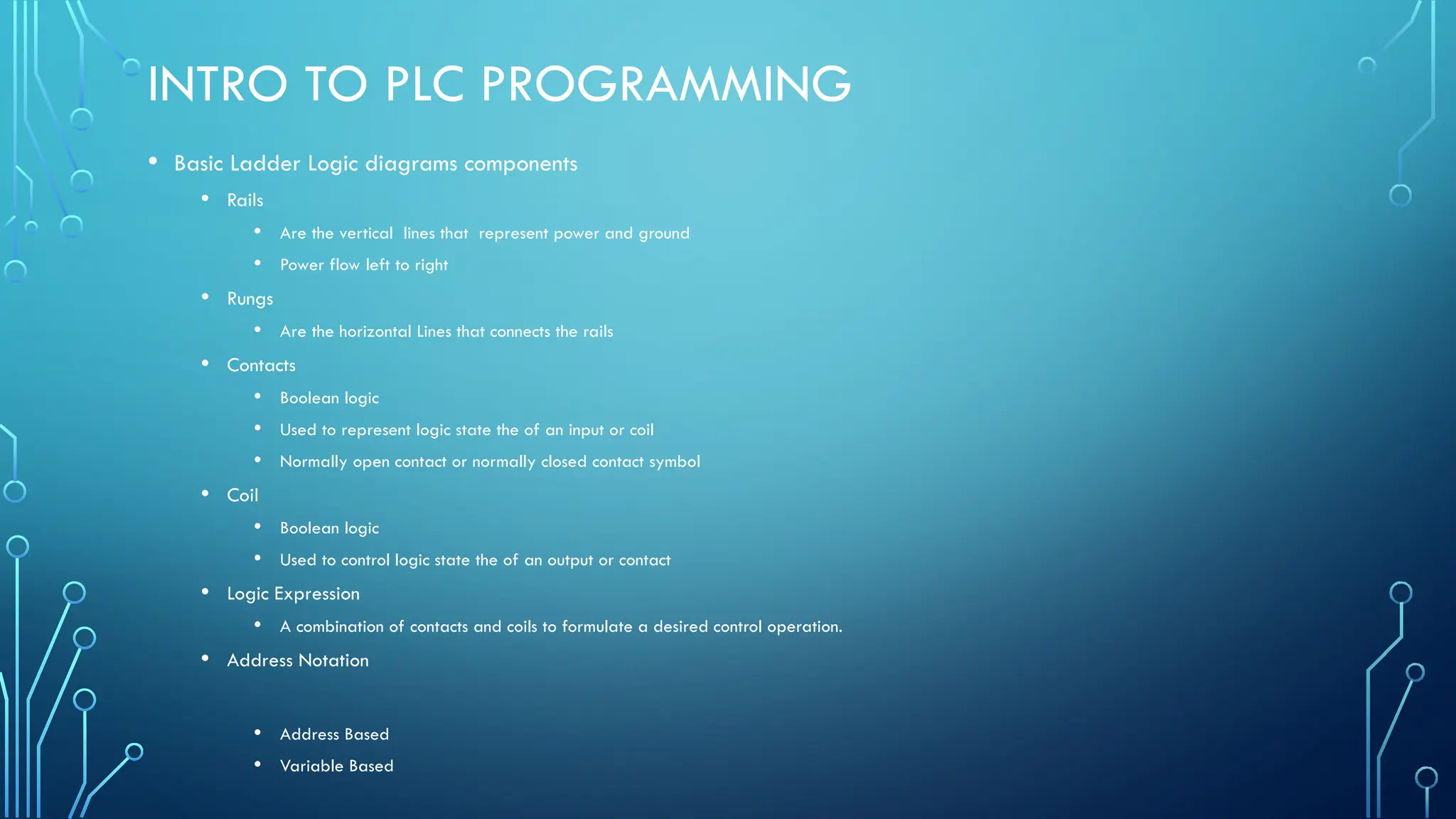 Introduction To PLC programming therypptx | PPT