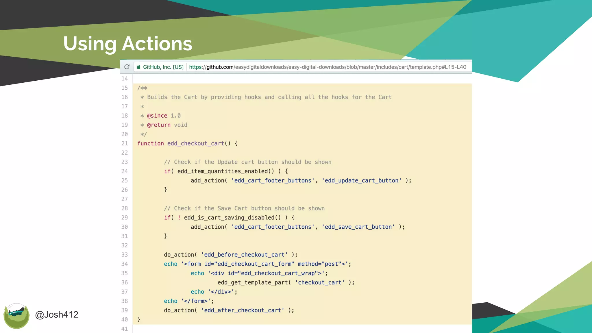 @Josh412
Using Actions
 
