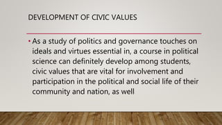 Introduction to politics | PPTX