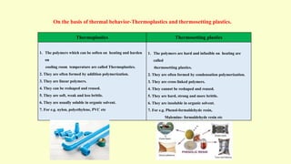 Introduction to polymer chemistry | PPTX