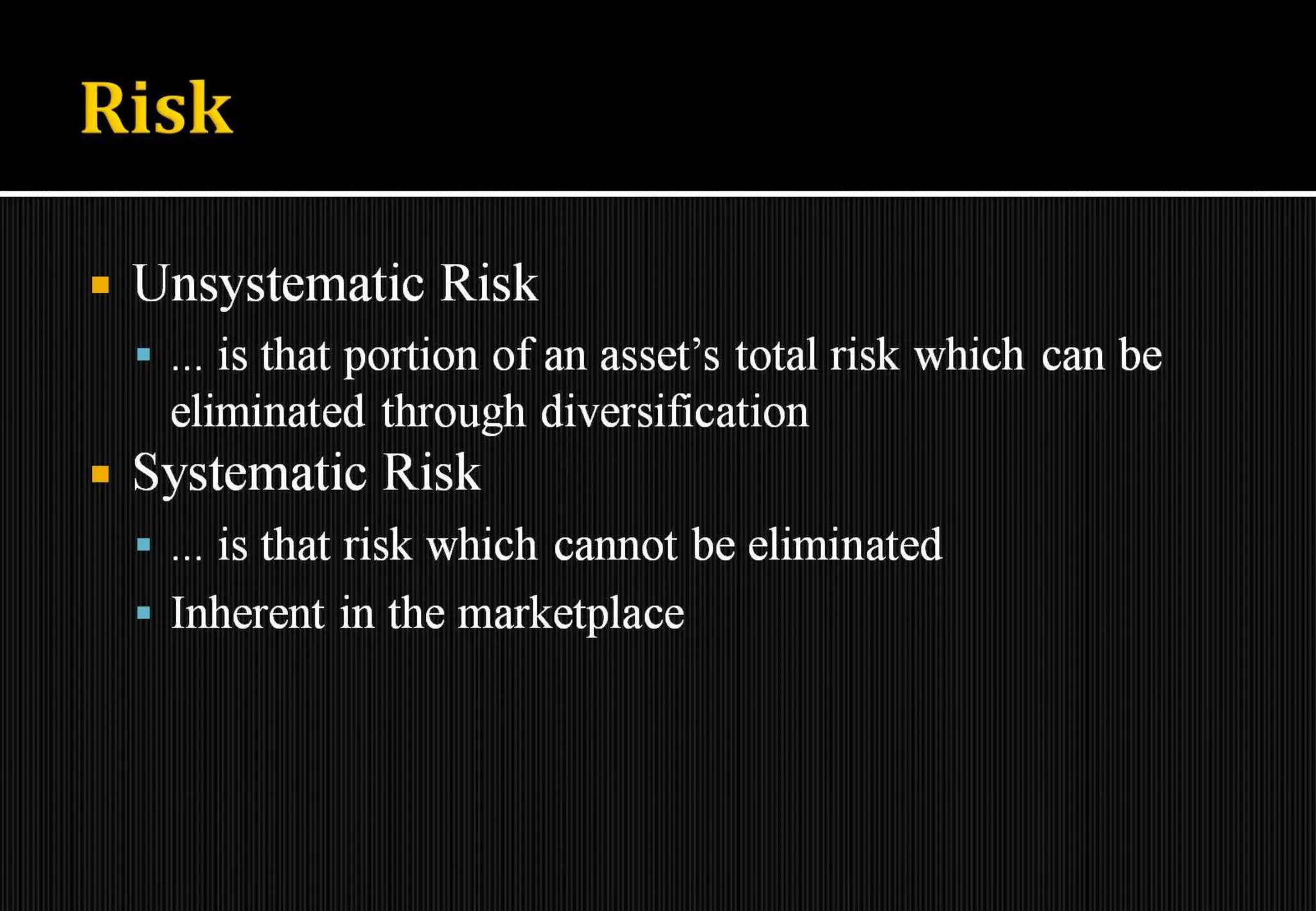 Introduction to portfolio management