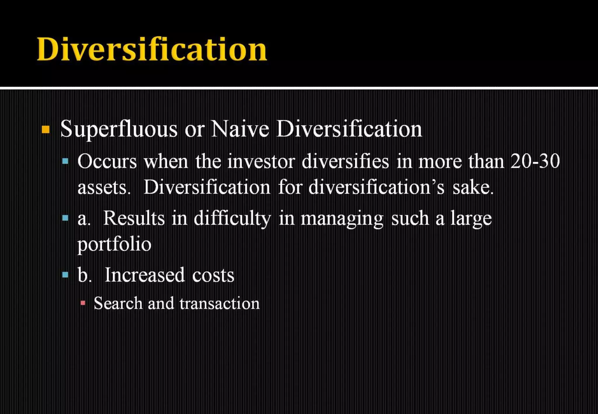 Introduction to portfolio management