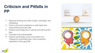 Positive Invalidation Examples Introduction to Positive Psychology | PPTX