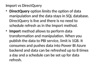 Introduction to power BI and its need, advantages.pptx