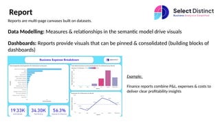 Power BI Core Concepts - From Data Sources to Dashboards | PPTX