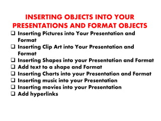 Introduction to powerpoint