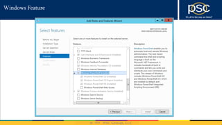 2014
Windows Feature
 