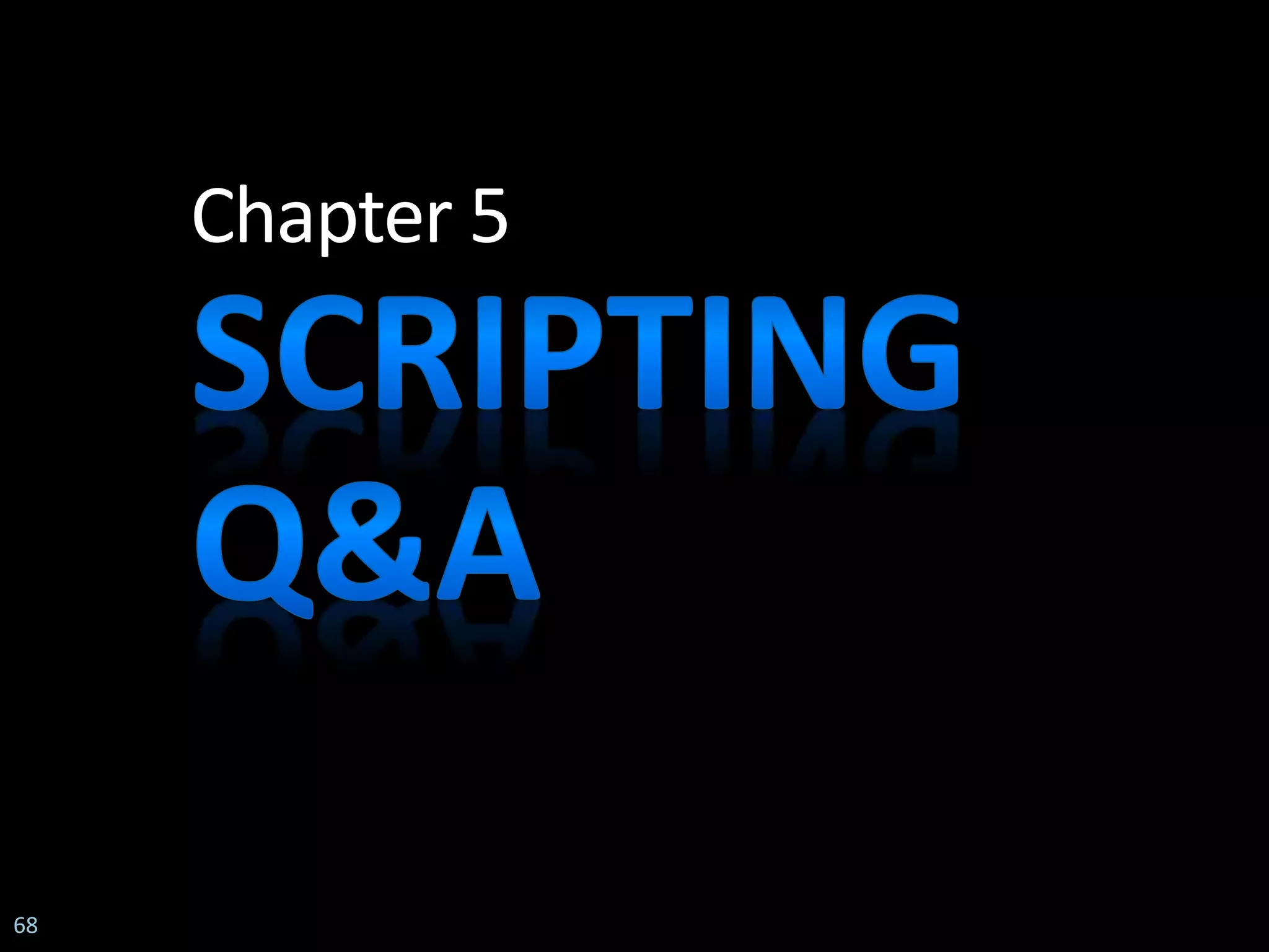 68 Chapter 5 