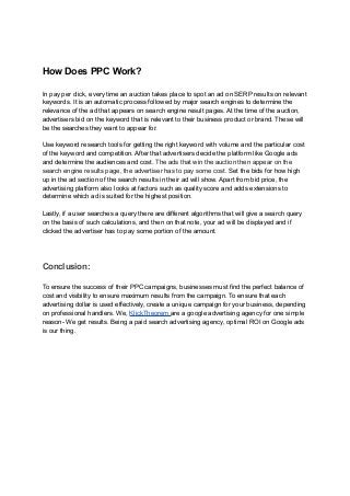 Ppc Work.pdf Introduction to ppc what is ppc & how it works