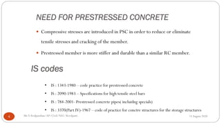 Introduction to prestressed concrete | PDF