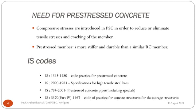 Introduction to prestressed concrete | PDF
