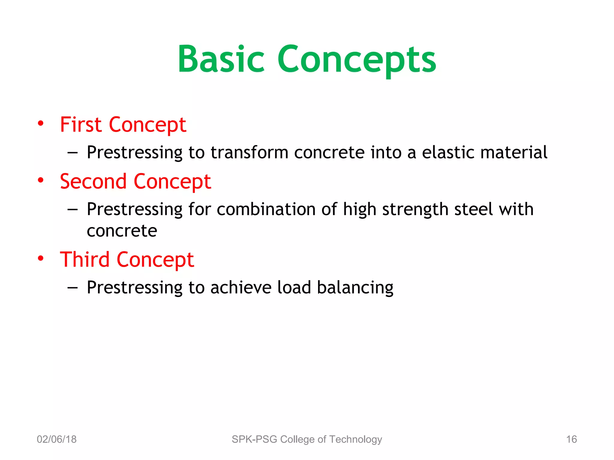 Introduction to prestressed concrete structures | PPT | Civil ...