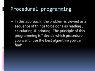 Introduction to problem solving in C | PPT