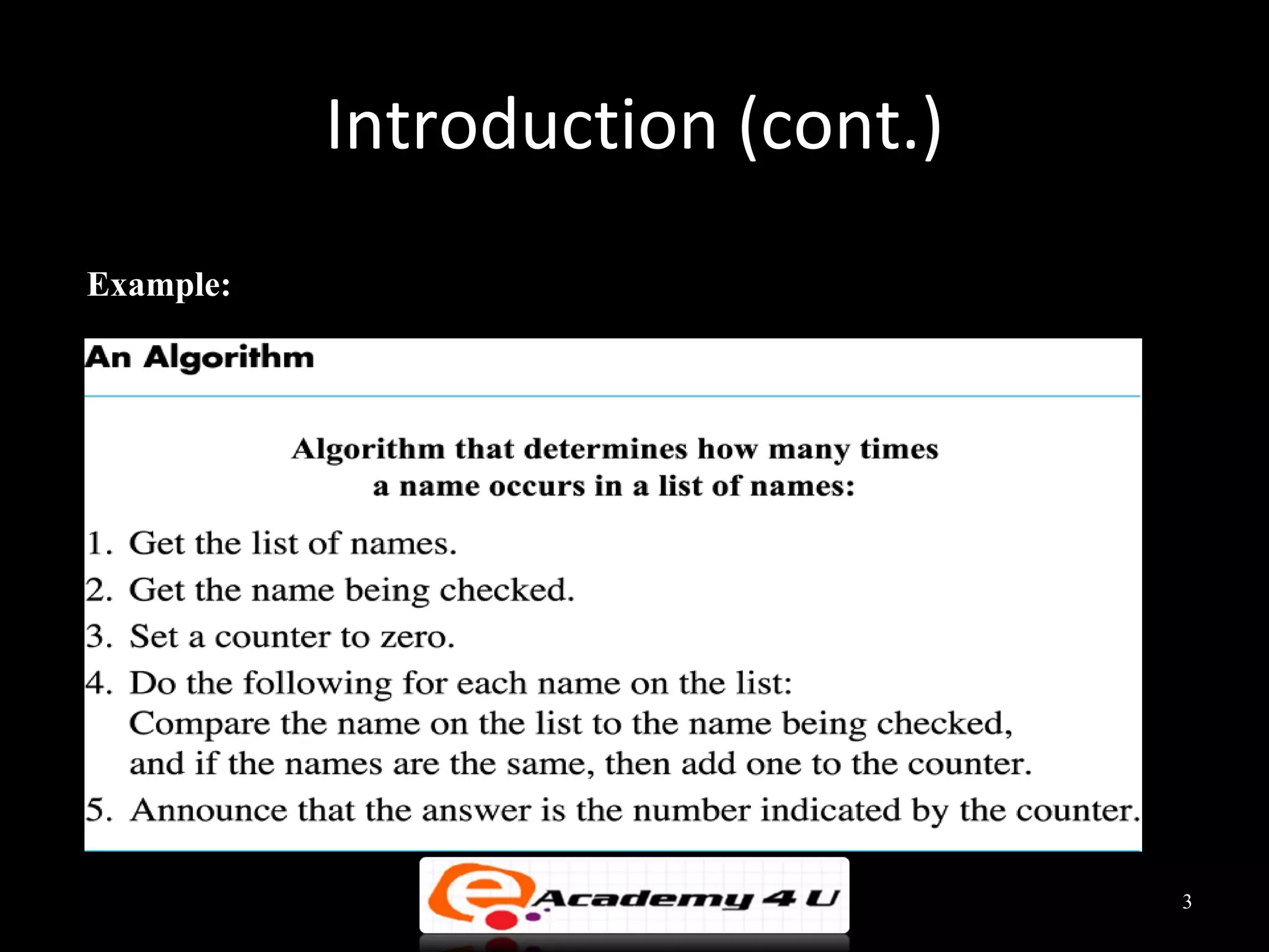 Introduction (cont.)
Example:




                                  3
 