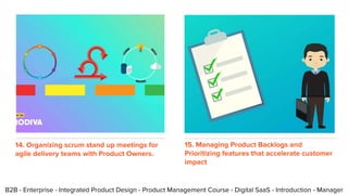 B2B - Enterprise - Integrated Product Design - Product Management Course - Digital SaaS - Introduction - Manager
14. Organ...