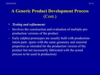 Comprehensive Overview of the Product Development Process in ...