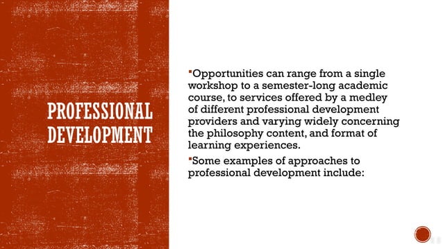 Introduction to Professional Development | PPT