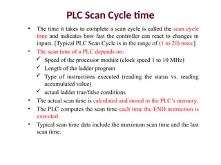 Scan Time Comprehensive Introduction to Programmable Logic Controllers (PLCs) and ...