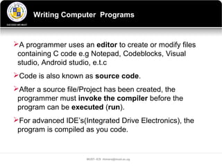 Introduction to programming | PPT