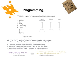 FEC2017-Introduction-to-programming | PPT