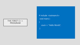 Introduction to programming | PPTX