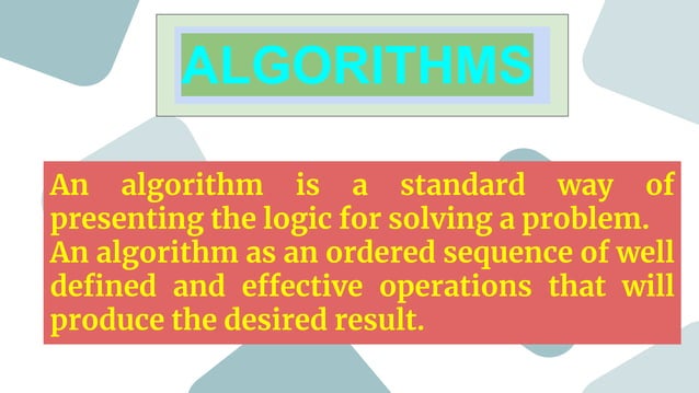 Introduction to programming language (basic) | PPT