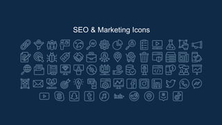 SEO & Marketing Icons
 