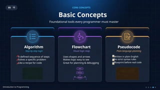 Introduction to Programming .pptx