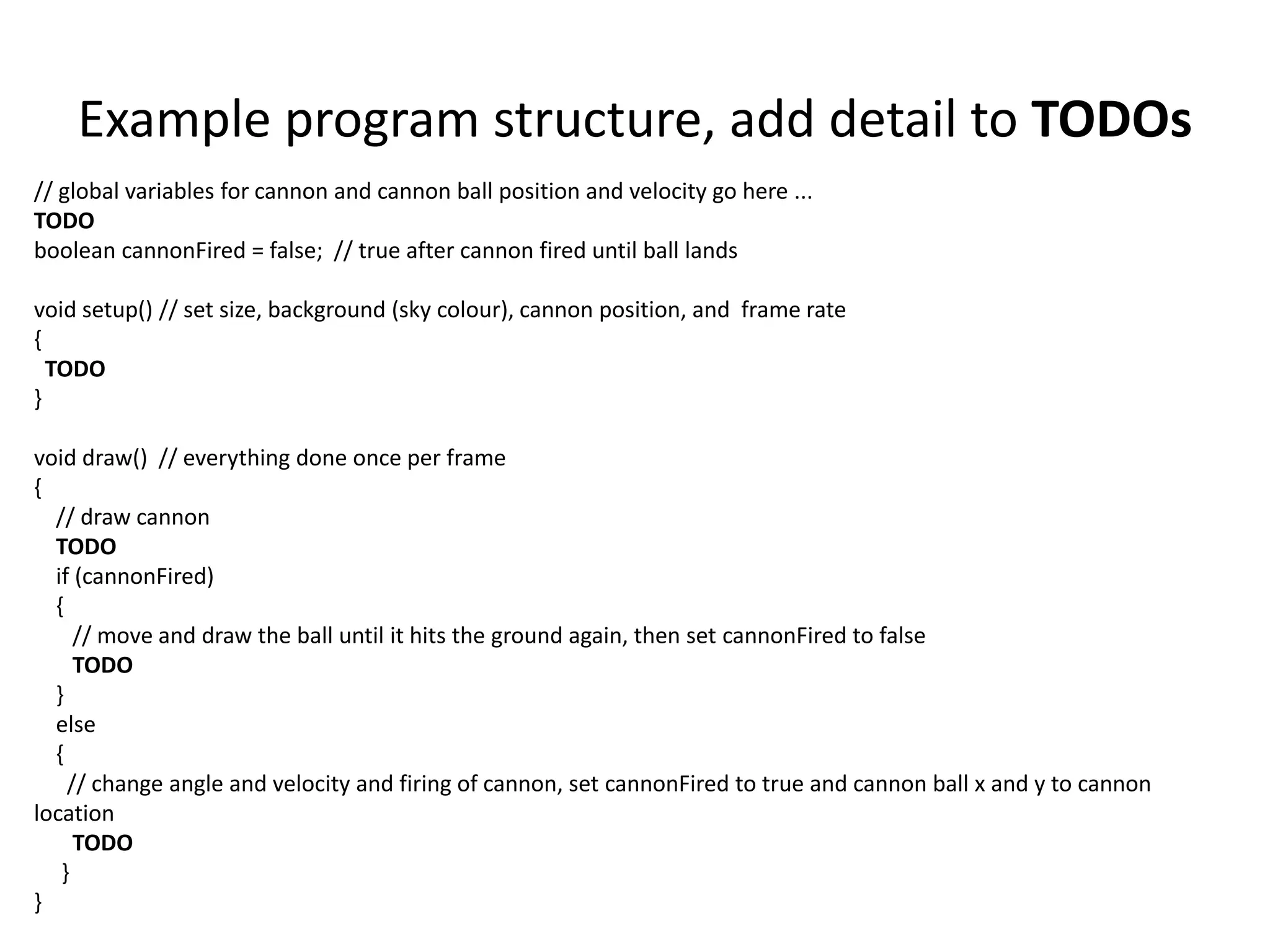 Introduction to programming - class 6 | PPT