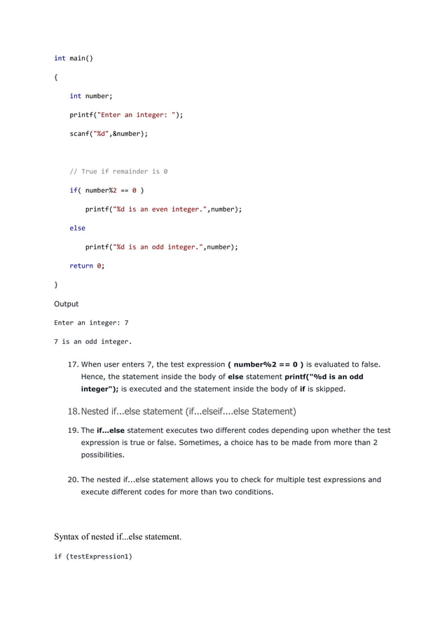 Introduction to programming c and data-structures | PDF