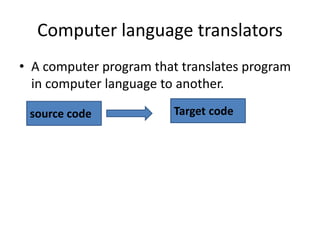 Introduction to programming concepts | PPT
